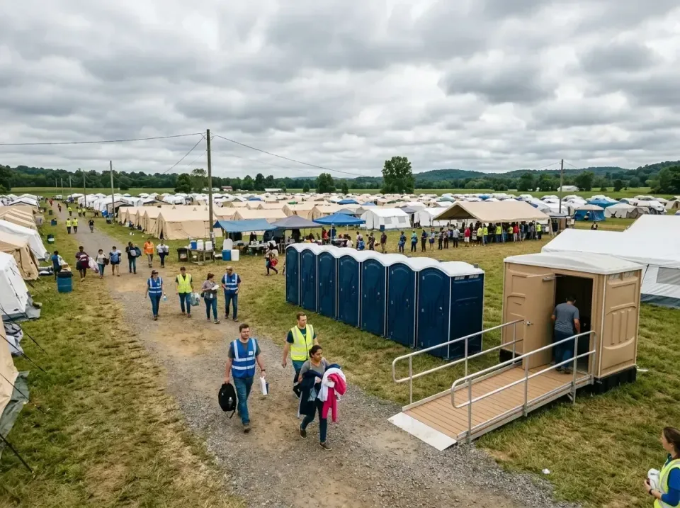 disaster-relief-camp-restrooms-010 — frequently asked questions, Dumpster & Portable Bathrooms Rental in Marquette, MI